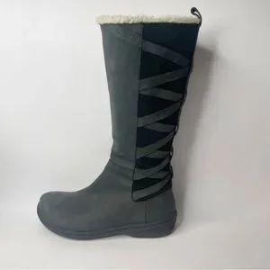 Teva Shoes Teva Figueroa Black Leather Fleece Lining